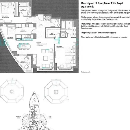 Elite Royal Apartment: Burj Khalifa View Magnate Suite Dubai Exterior photo