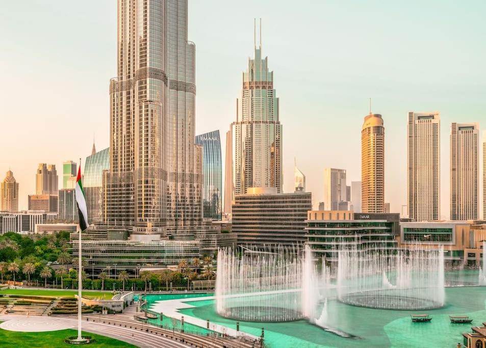 Elite Royal - Full Burj Khalifa & Fountain View - 2 Bedrooms + 1 Open Bedroom Without Partition - Magnate Appartement Dubaï